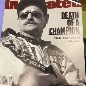 2 Vintage Sports Illustrated. Dale Earnhardt
